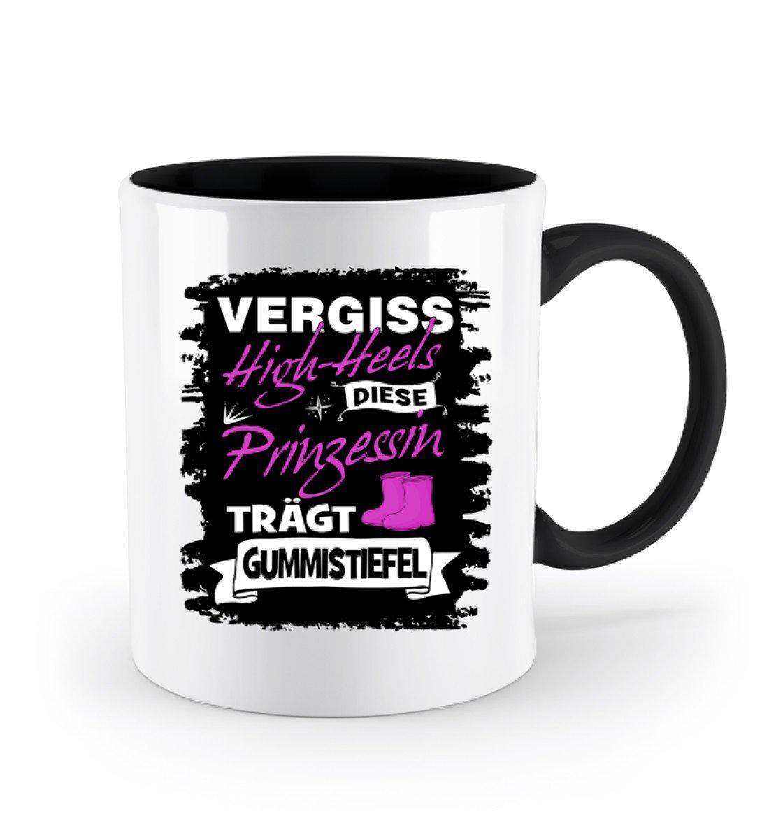 Prinzessin High-Heels Gummistiefel · Keramik Tasse zweifarbig-Keramik Tasse Zweifarbig-Agrarstarz