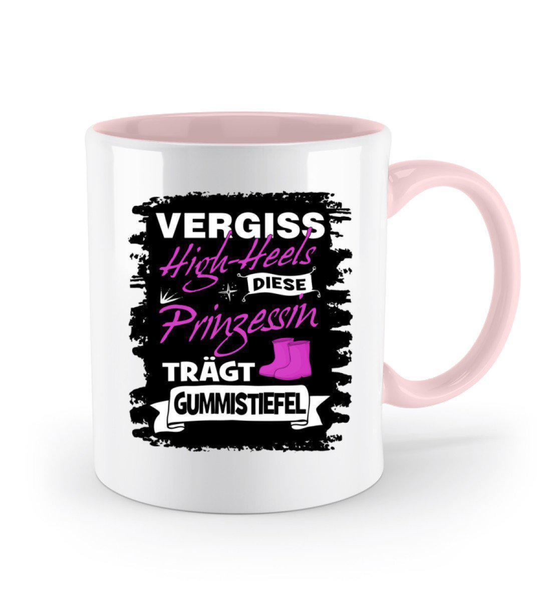 Prinzessin High-Heels Gummistiefel · Keramik Tasse zweifarbig-Keramik Tasse Zweifarbig-Agrarstarz