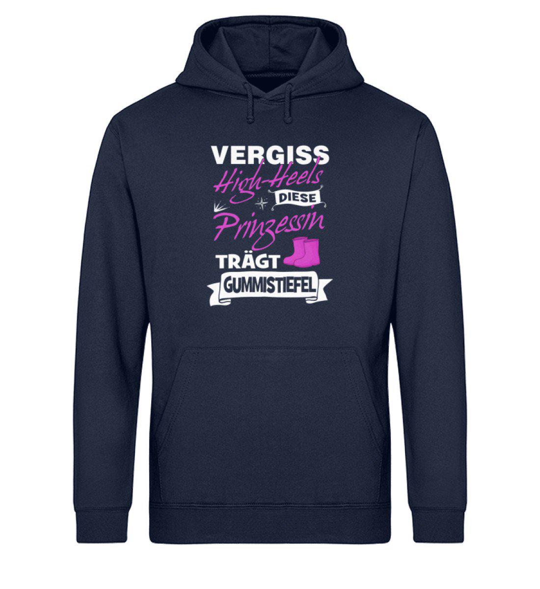 Prinzessin High-Heels Gummistiefel · Unisex Organic Hoodie-Drummer Hoodie ST/ST-French Navy-XS-Agrarstarz