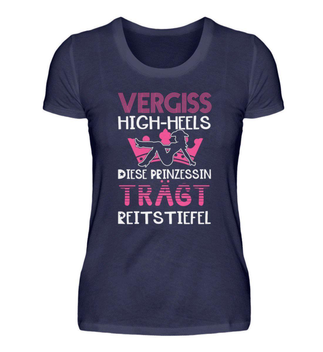 Prinzessin Reitstiefel · Damen T-Shirt-Damen Basic T-Shirt-Agrarstarz