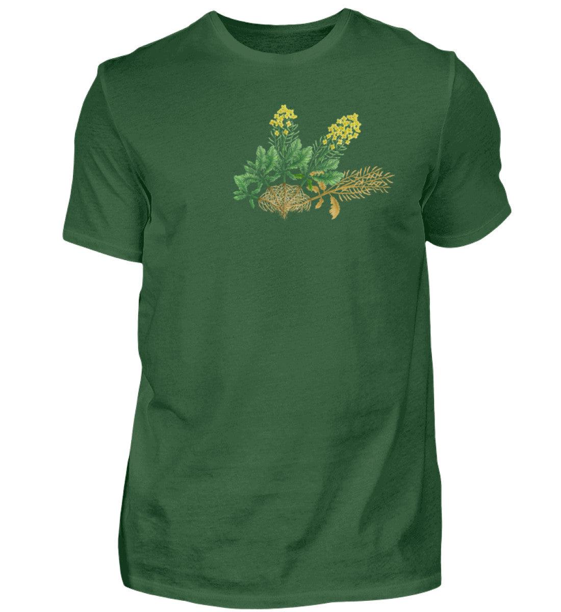 Raps Lebenszyklus · Herren T-Shirt-Herren Basic T-Shirt-Bottle Green-S-Agrarstarz