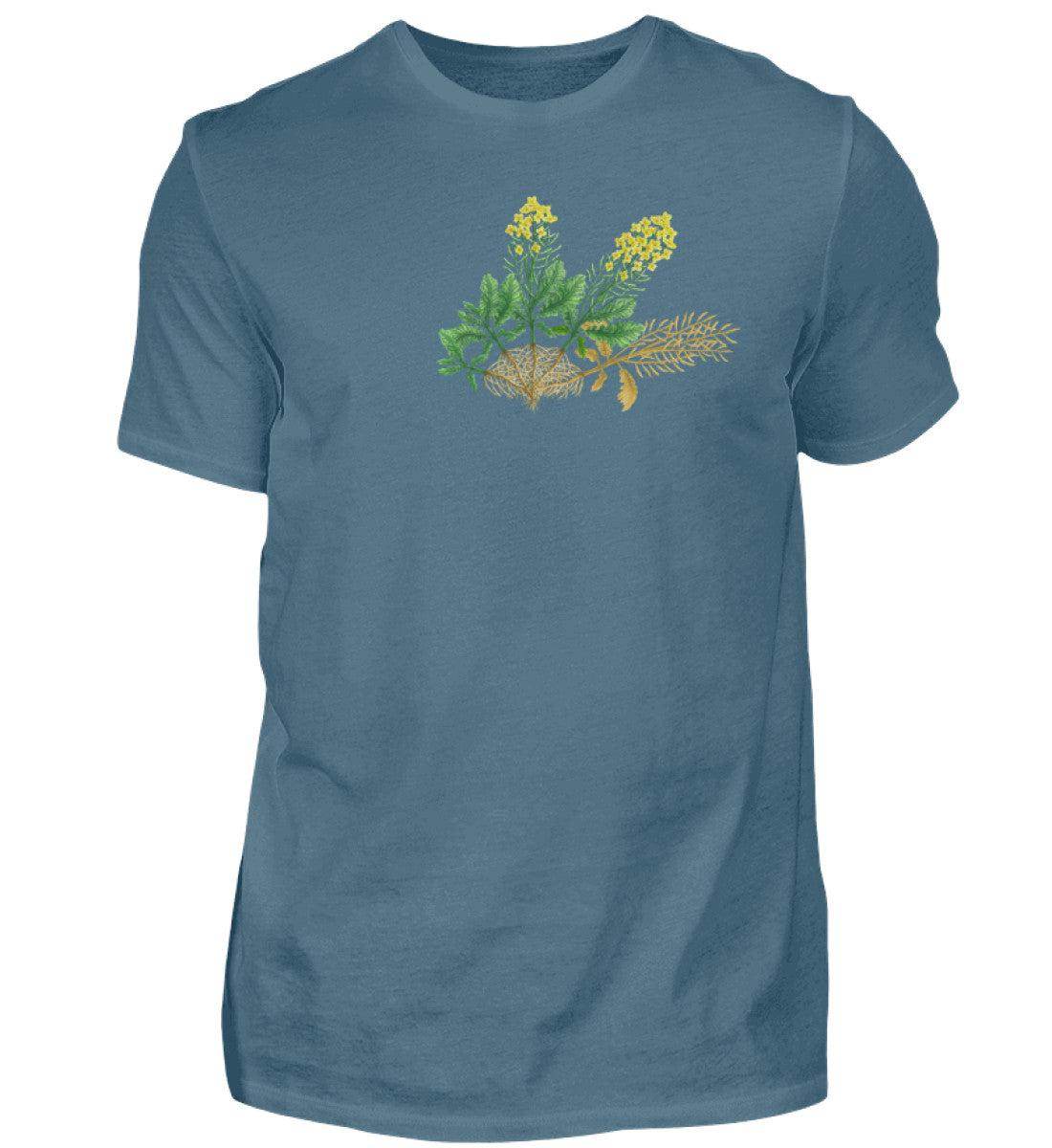 Raps Lebenszyklus · Herren T-Shirt-Herren Basic T-Shirt-Stone Blue-S-Agrarstarz