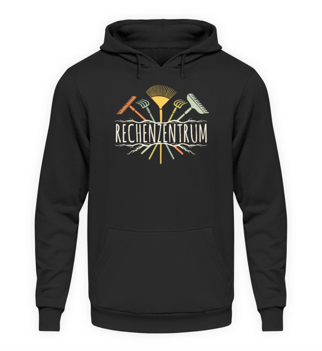 Rechenzentrum · Unisex Kapuzenpullover Hoodie-Unisex Hoodie-Deep Black-S-Agrarstarz