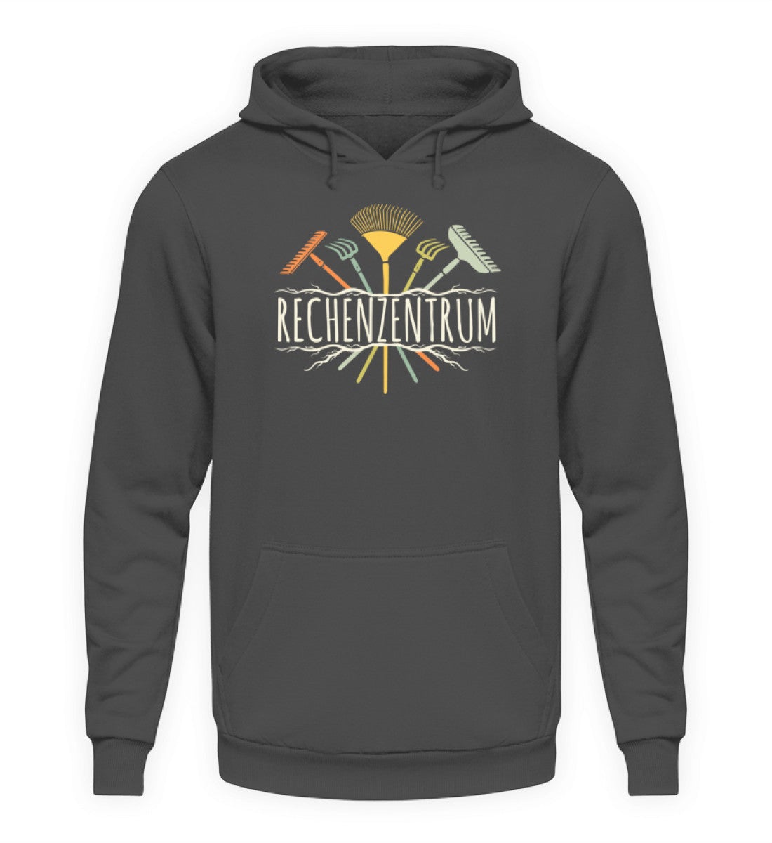 Rechenzentrum · Unisex Kapuzenpullover Hoodie-Unisex Hoodie-Steel Grey (Solid)-S-Agrarstarz