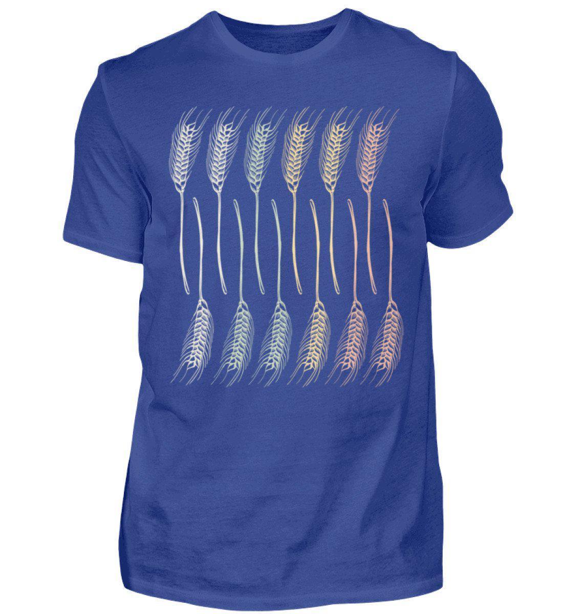 Retro Getreide Vertikum · Herren T-Shirt-Herren Basic T-Shirt-Royal Blue-S-Agrarstarz