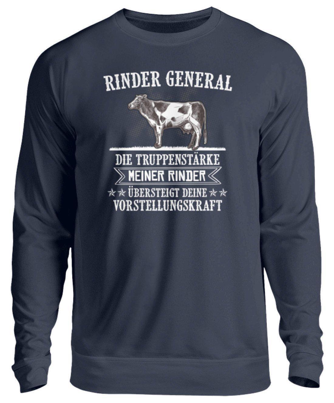 Rinder General · Unisex Sweatshirt Pullover-Unisex Sweatshirt-Oxford Navy-S-Agrarstarz
