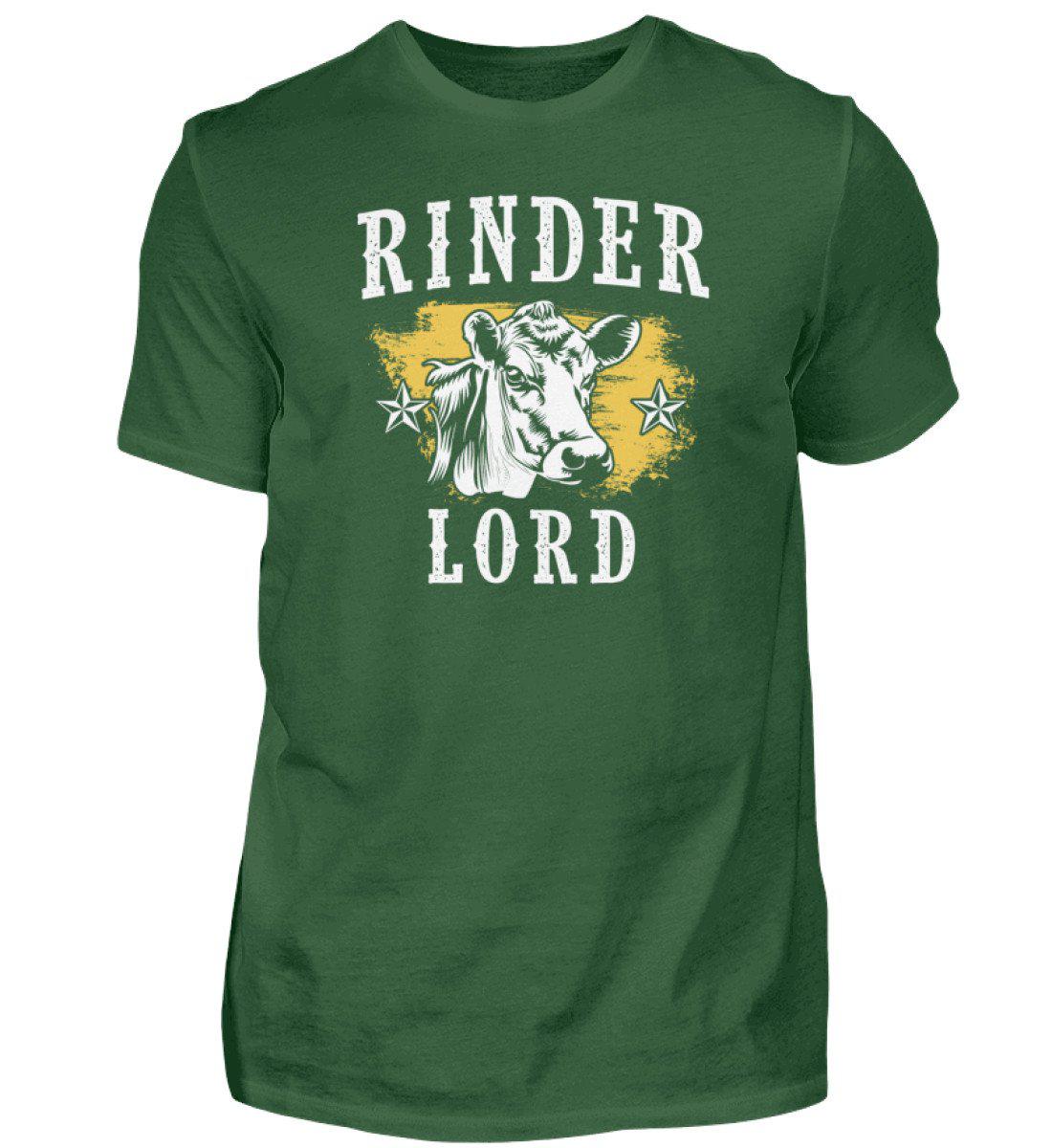 Rinder Lord · Herren T-Shirt-Herren Basic T-Shirt-Bottle Green-S-Agrarstarz