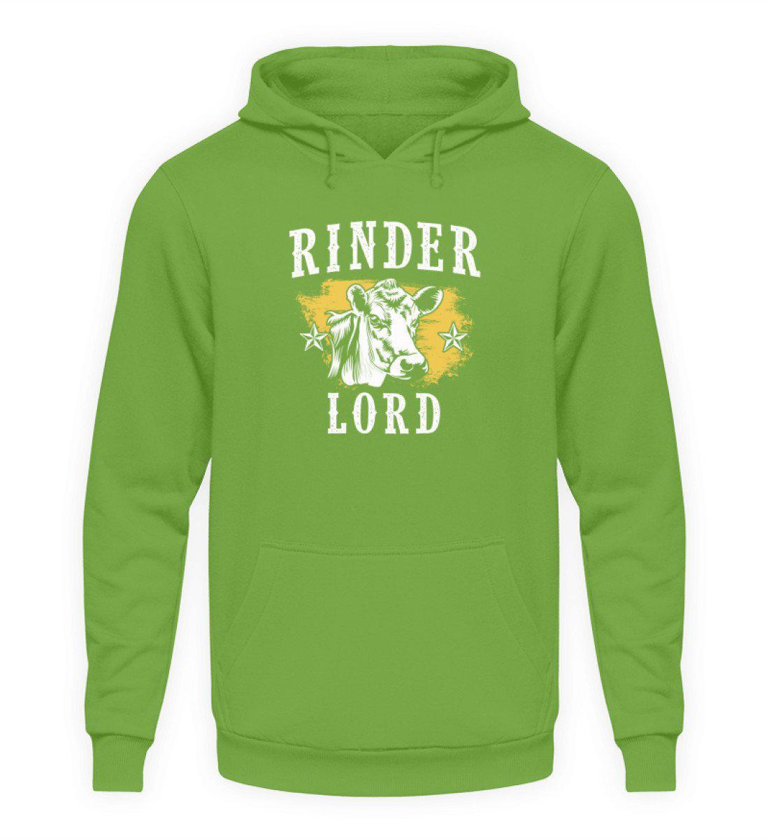 Rinder Lord · Unisex Kapuzenpullover Hoodie-Unisex Hoodie-LimeGreen-L-Agrarstarz