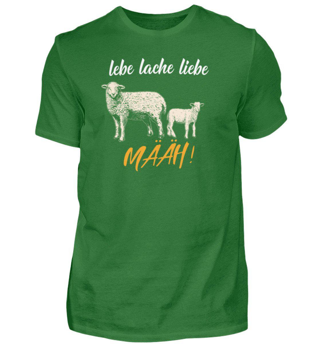 Schaf lebe lache liebe · Herren T-Shirt-Herren Basic T-Shirt-Kelly Green-S-Agrarstarz