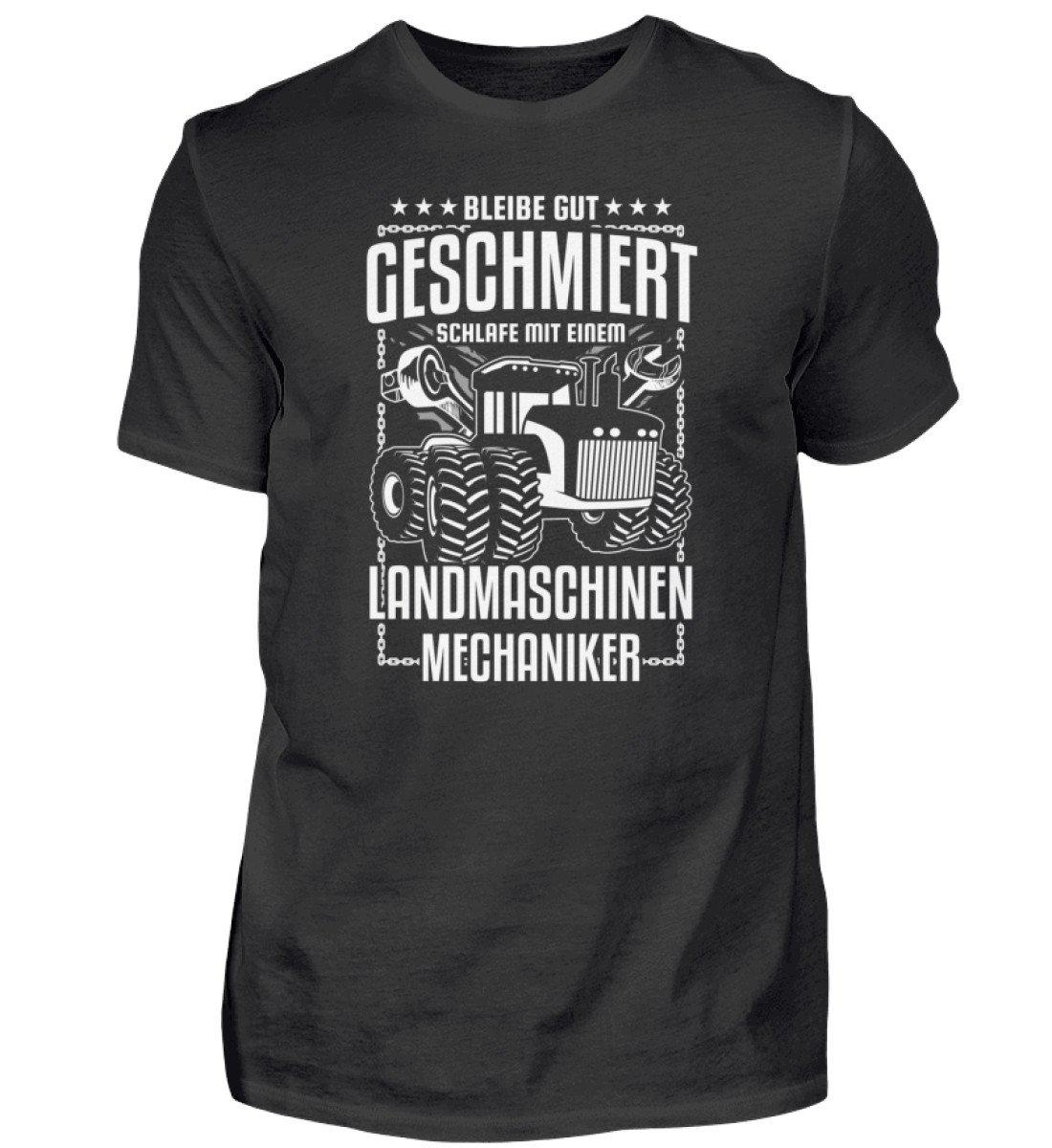 Schlafe mit Mechaniker · Herren T-Shirt-Herren Basic T-Shirt-Black-S-Agrarstarz