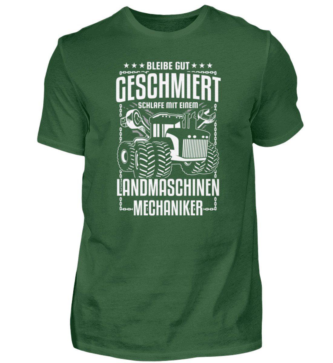 Schlafe mit Mechaniker · Herren T-Shirt-Herren Basic T-Shirt-Bottle Green-S-Agrarstarz