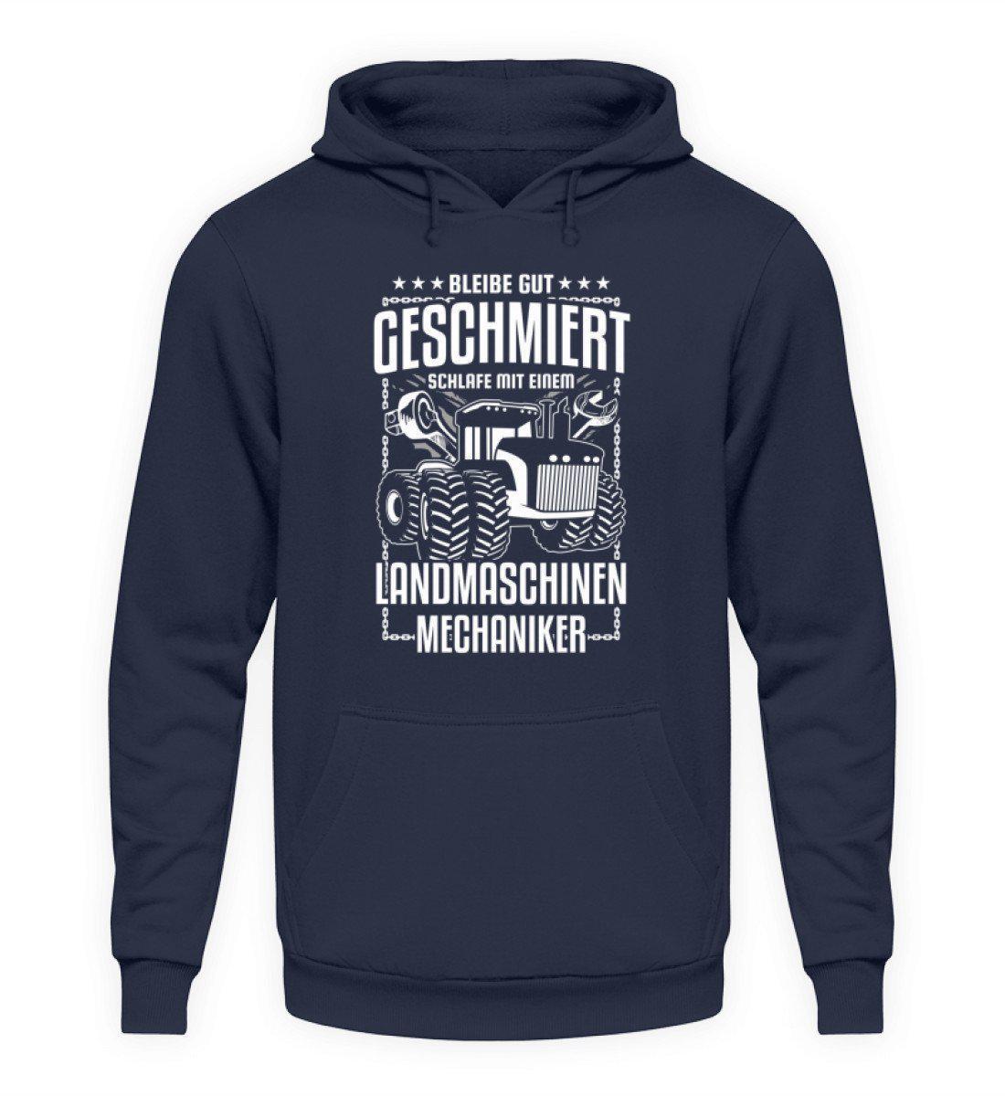 Schlafe mit Mechaniker · Unisex Kapuzenpullover Hoodie-Unisex Hoodie-Oxford Navy-L-Agrarstarz