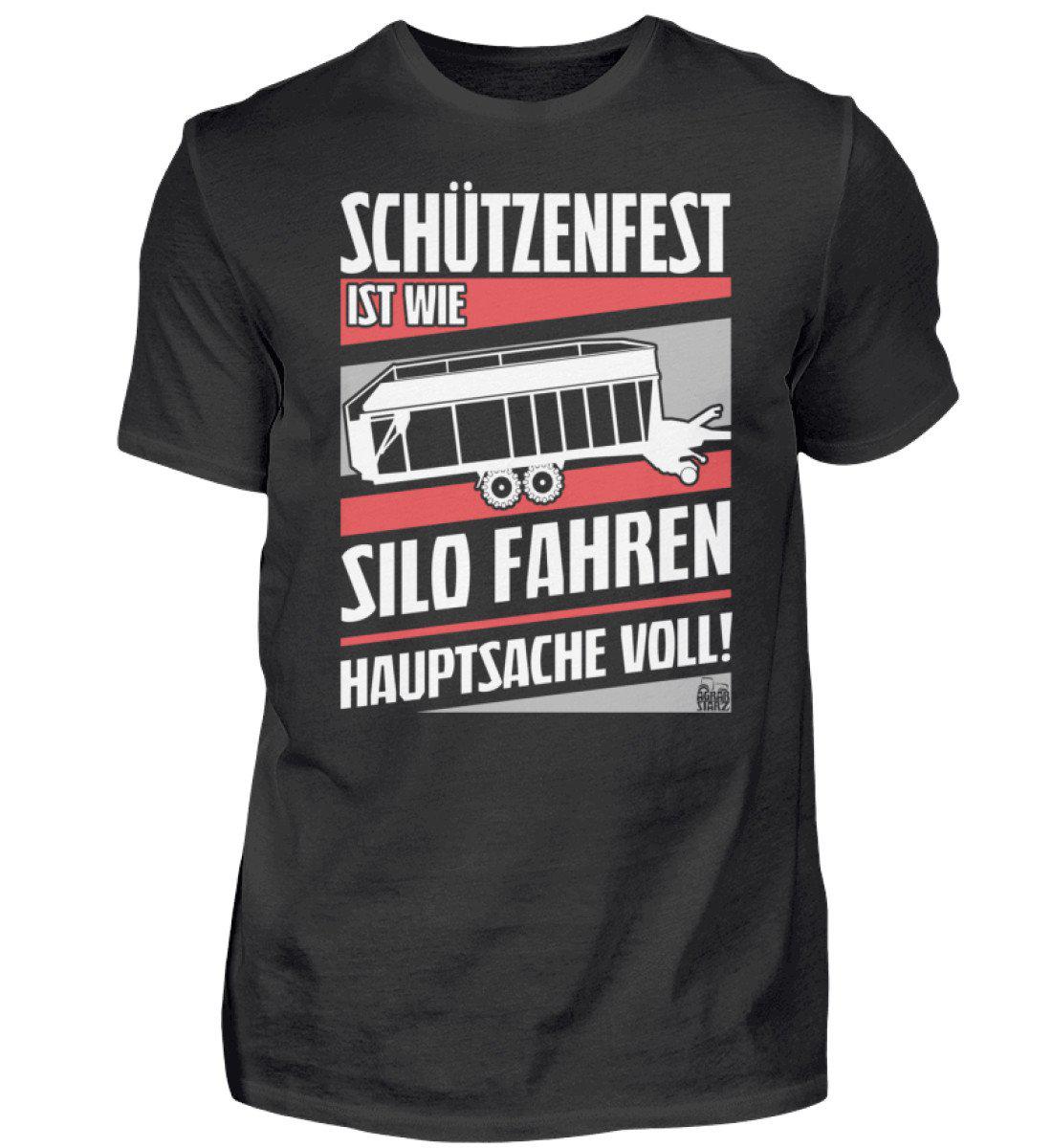 Schützenfest Silo htss - Herren Shirt-Herren Basic T-Shirt-Black-S-Agrarstarz