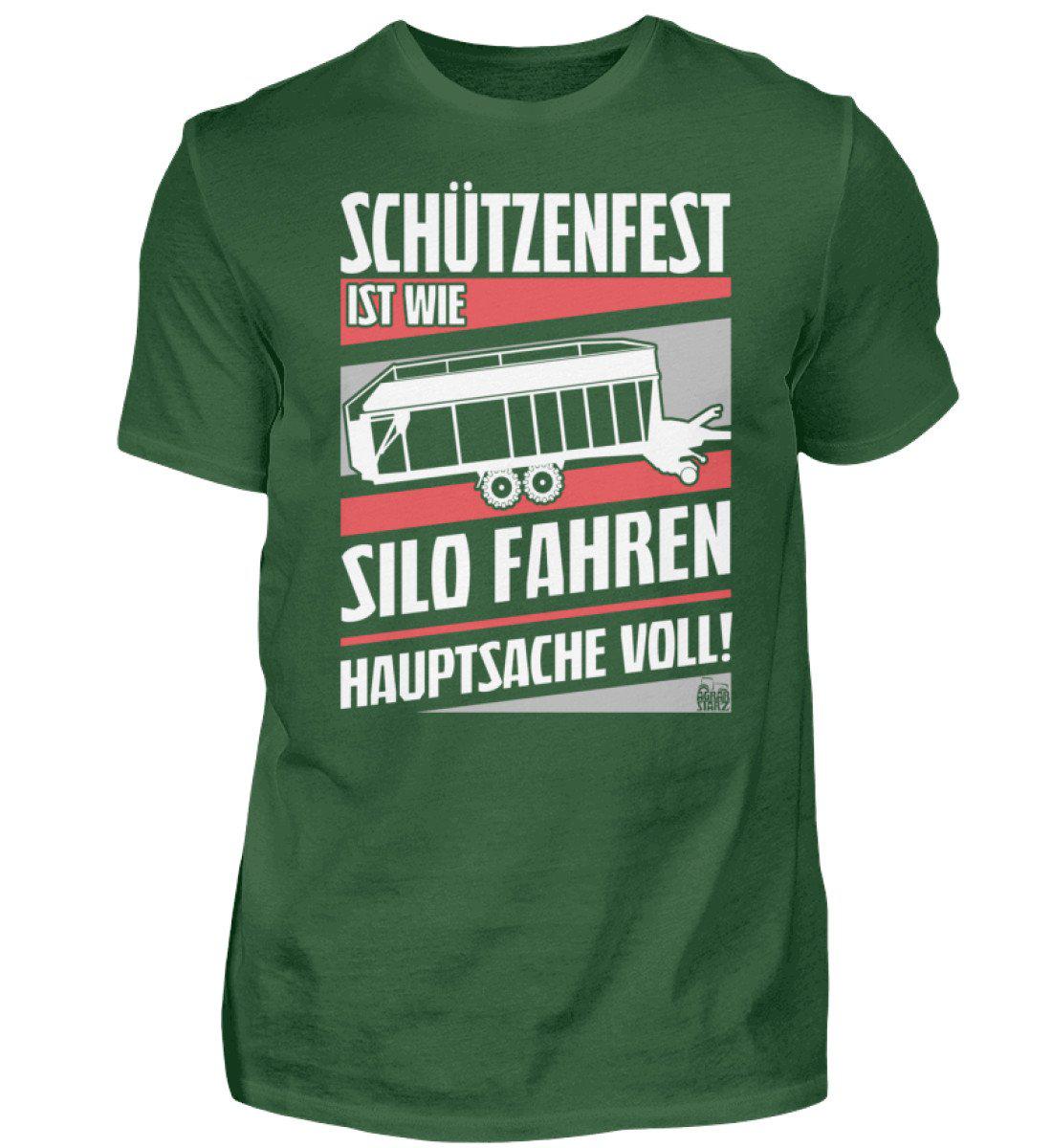 Schützenfest Silo htss - Herren Shirt-Herren Basic T-Shirt-Bottle Green-S-Agrarstarz
