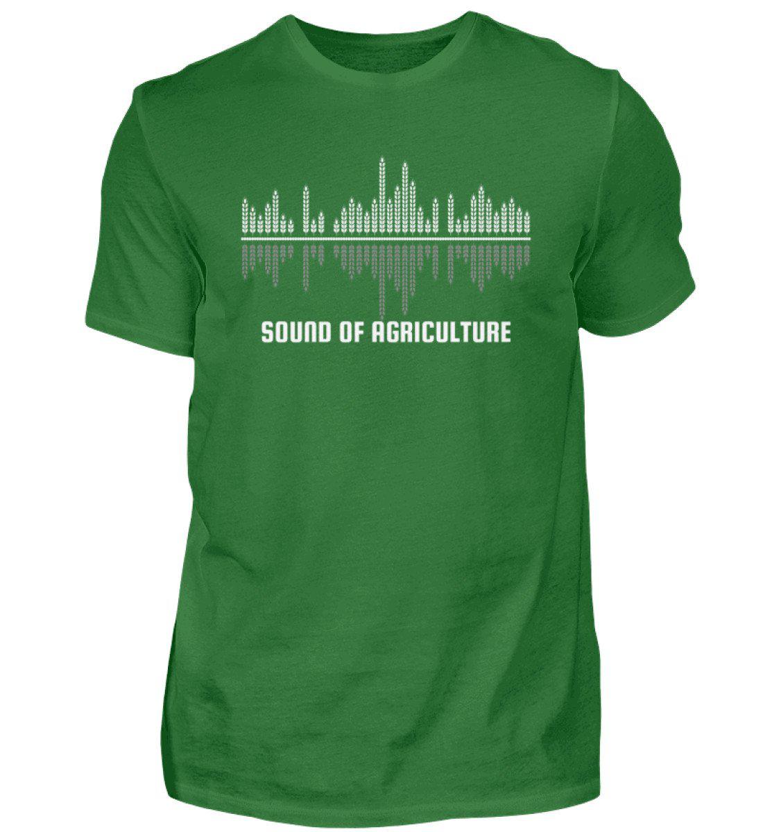 Sound of Agriculture · Herren T-Shirt-Herren Basic T-Shirt-Kelly Green-S-Agrarstarz