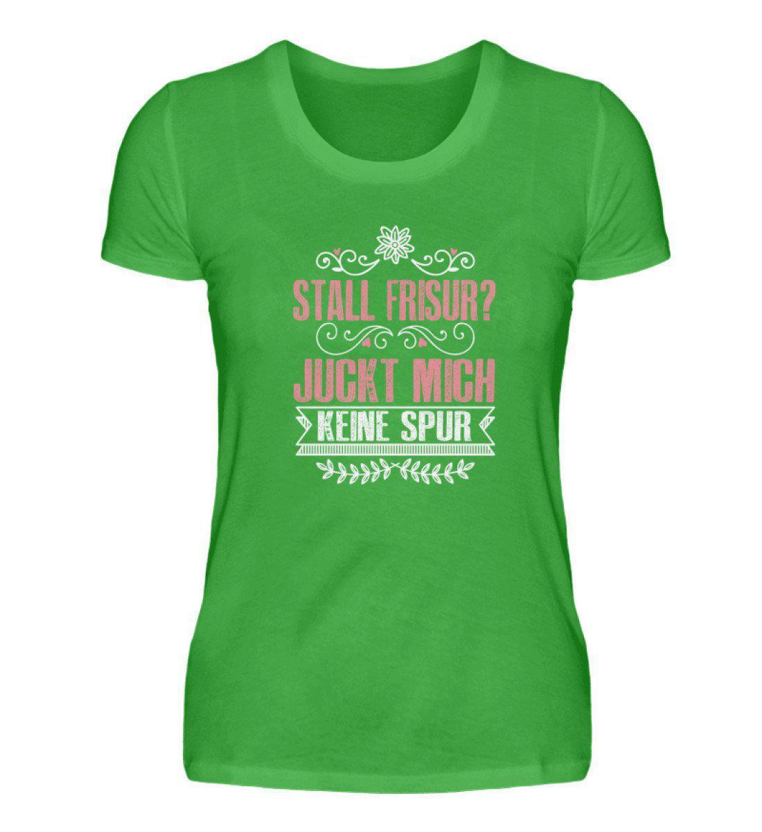 Stall Frisur · Damen T-Shirt-Damen Basic T-Shirt-Green Apple-S-Agrarstarz