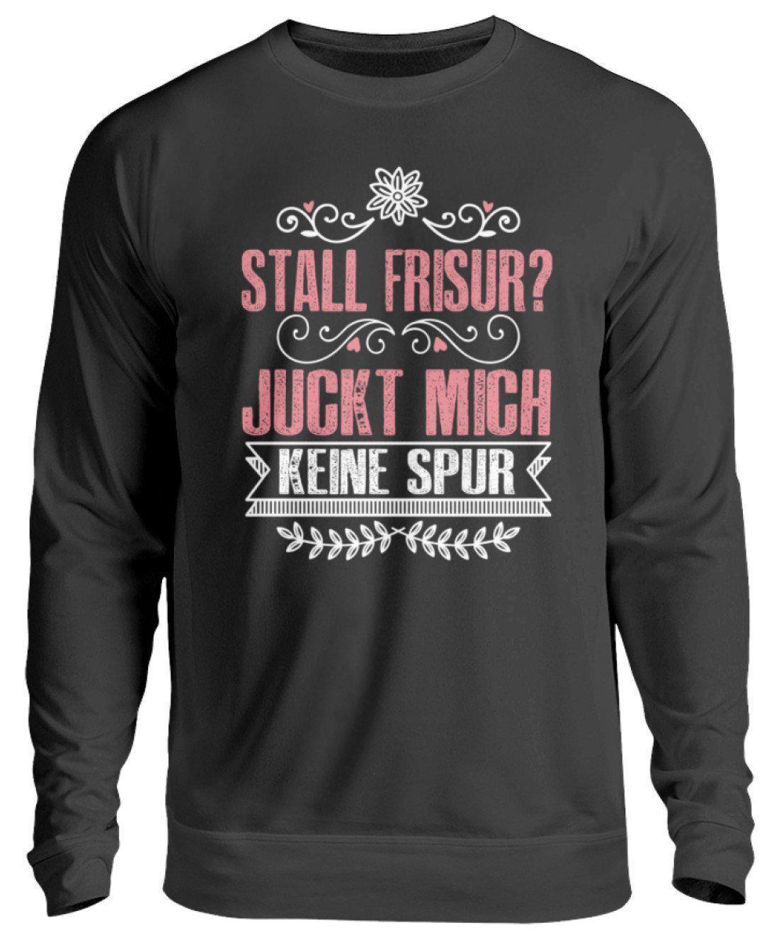 Stall Frisur · Unisex Sweatshirt Pullover-Unisex Sweatshirt-Jet Black-S-Agrarstarz