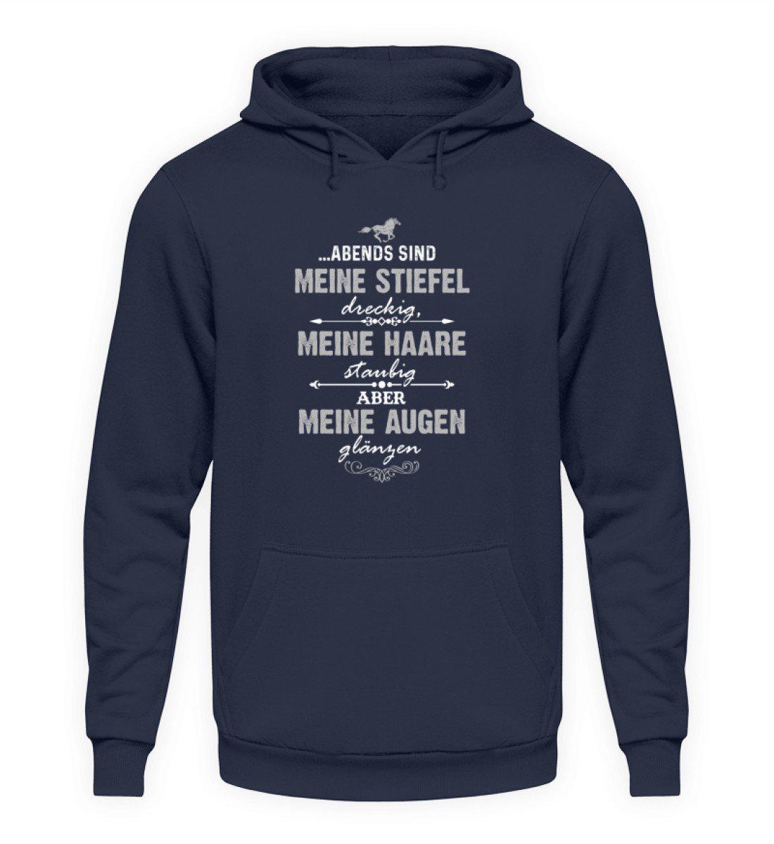 Stiefel dreckig Haare staubig · Unisex Kapuzenpullover Hoodie-Unisex Hoodie-Oxford Navy-S-Agrarstarz