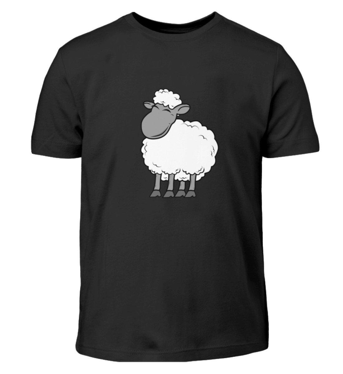 Süßes Schaf · Kinder T-Shirt-Kinder T-Shirt-Black-3/4 (98/104)-Agrarstarz