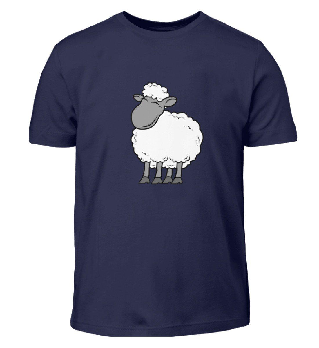 Süßes Schaf · Kinder T-Shirt-Kinder T-Shirt-Navy-3/4 (98/104)-Agrarstarz
