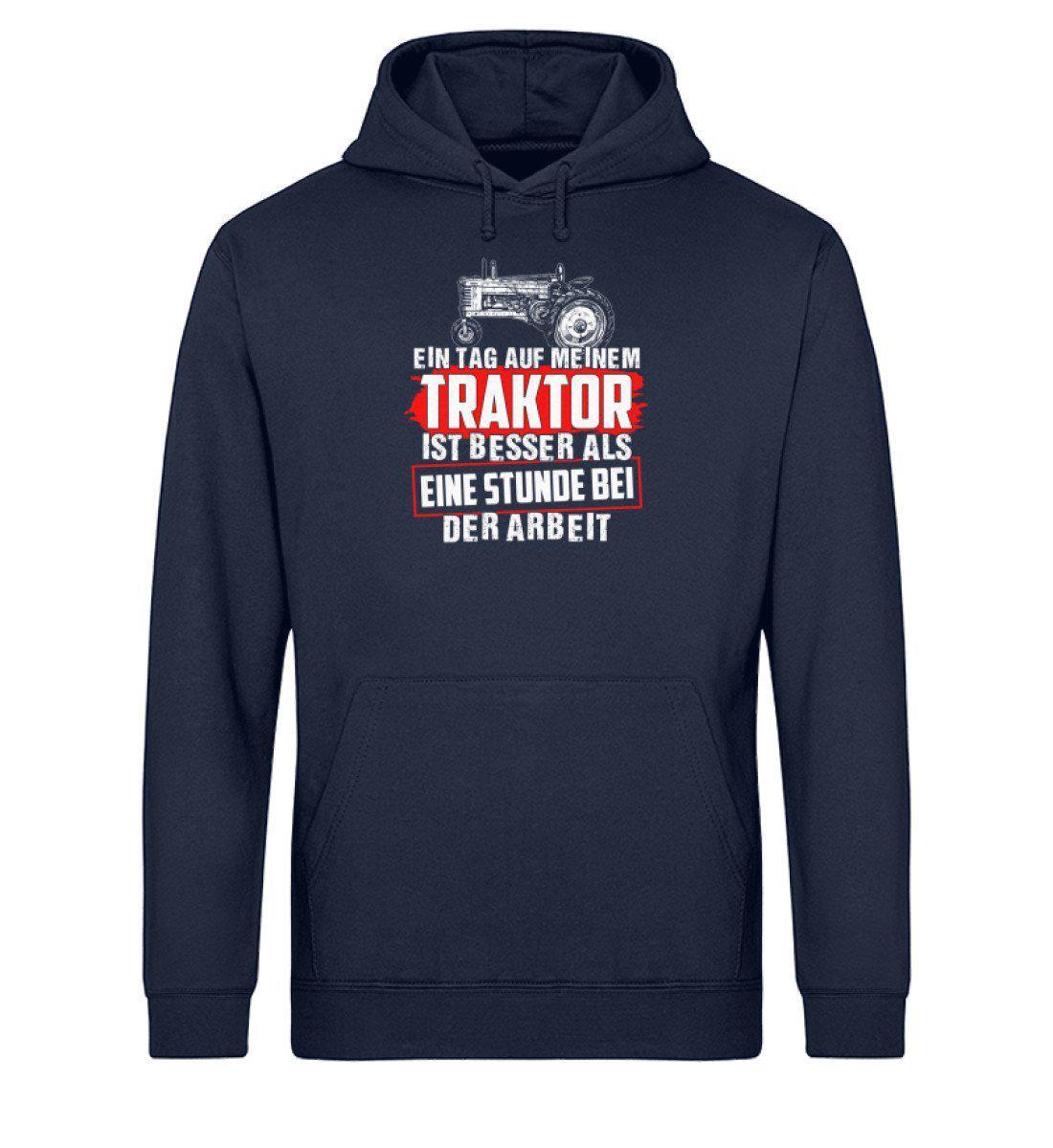 Tag auf Traktor · Unisex Organic Hoodie-Drummer Hoodie ST/ST-French Navy-XS-Agrarstarz