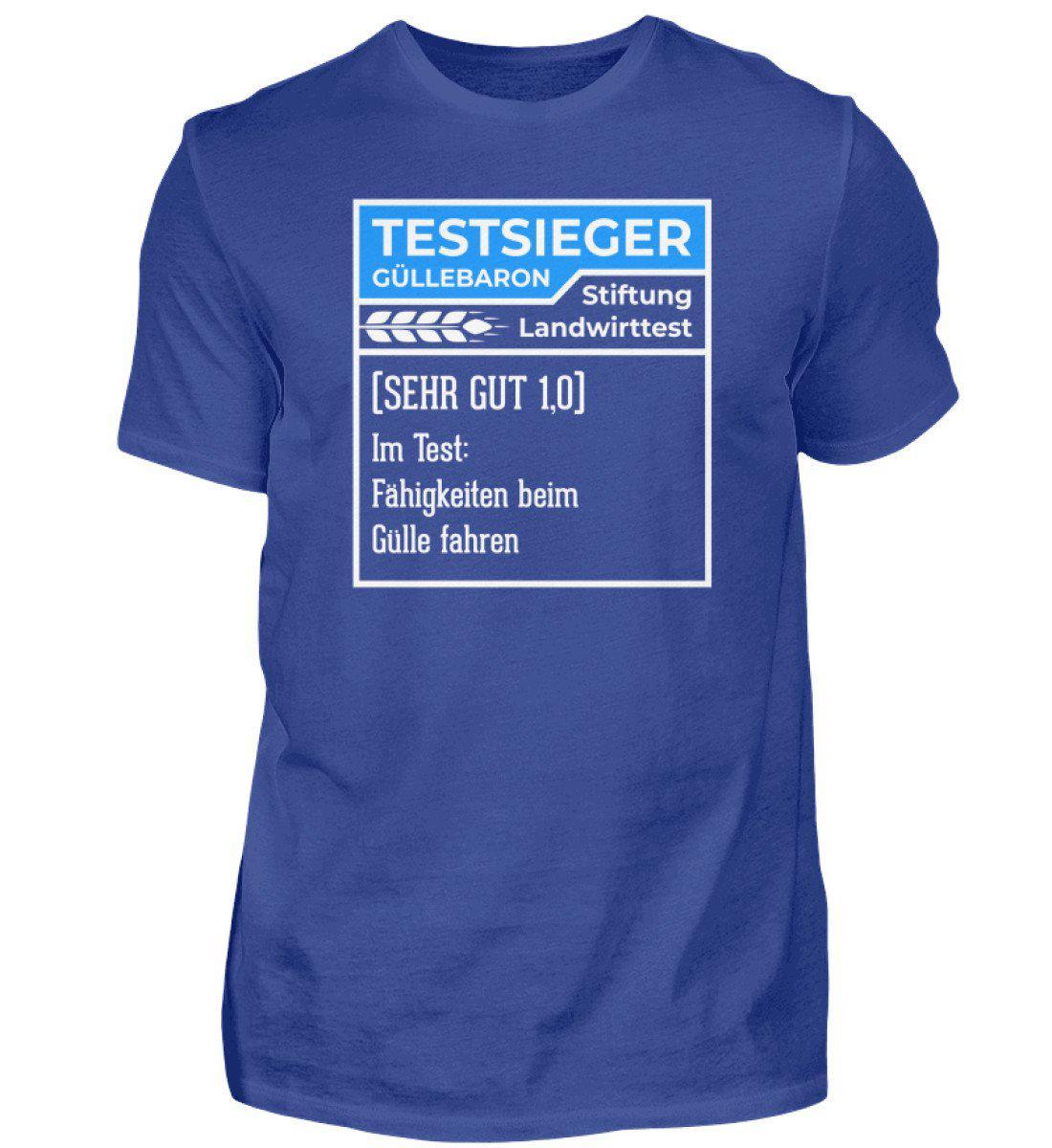 Testsieger Güllebaron blau · Herren T-Shirt-Herren Basic T-Shirt-Royal Blue-S-Agrarstarz