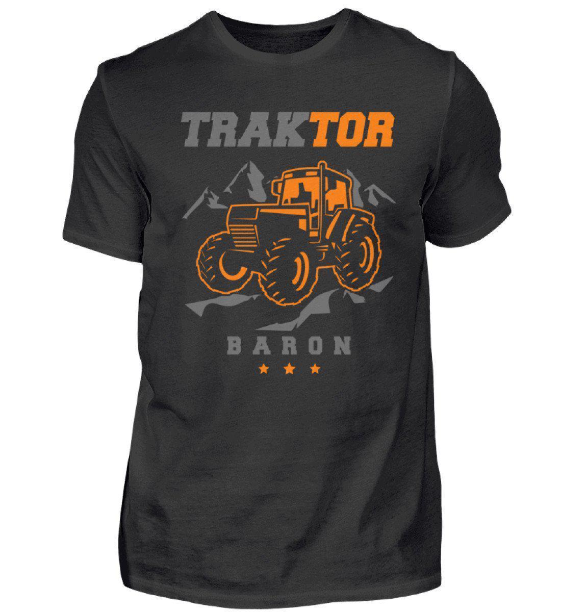 Traktor Baron · Herren T-Shirt-Herren Basic T-Shirt-Black-S-Agrarstarz