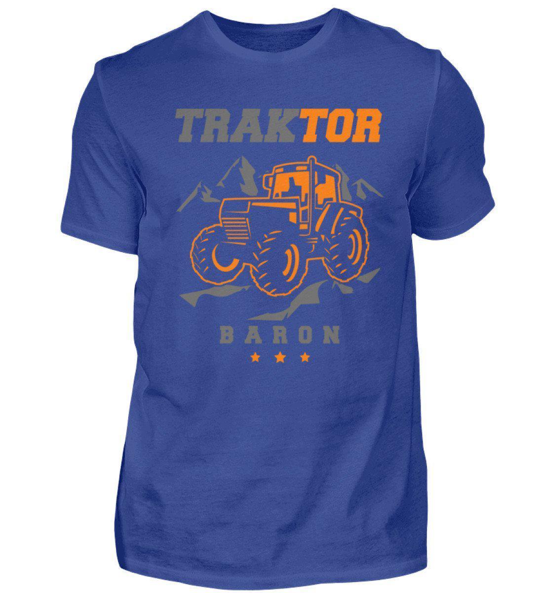 Traktor Baron · Herren T-Shirt-Herren Basic T-Shirt-Royal Blue-S-Agrarstarz