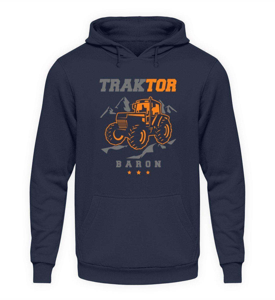 Traktor Baron · Unisex Kapuzenpullover Hoodie-Unisex Hoodie-Oxford Navy-L-Agrarstarz