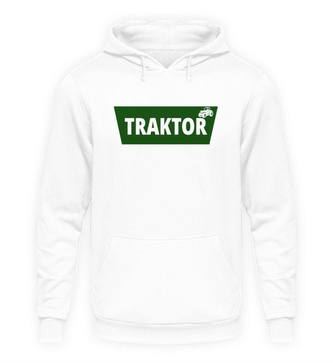 Traktor Batch grün · Unisex Kapuzenpullover Hoodie-Unisex Hoodie-Arctic White-L-Agrarstarz