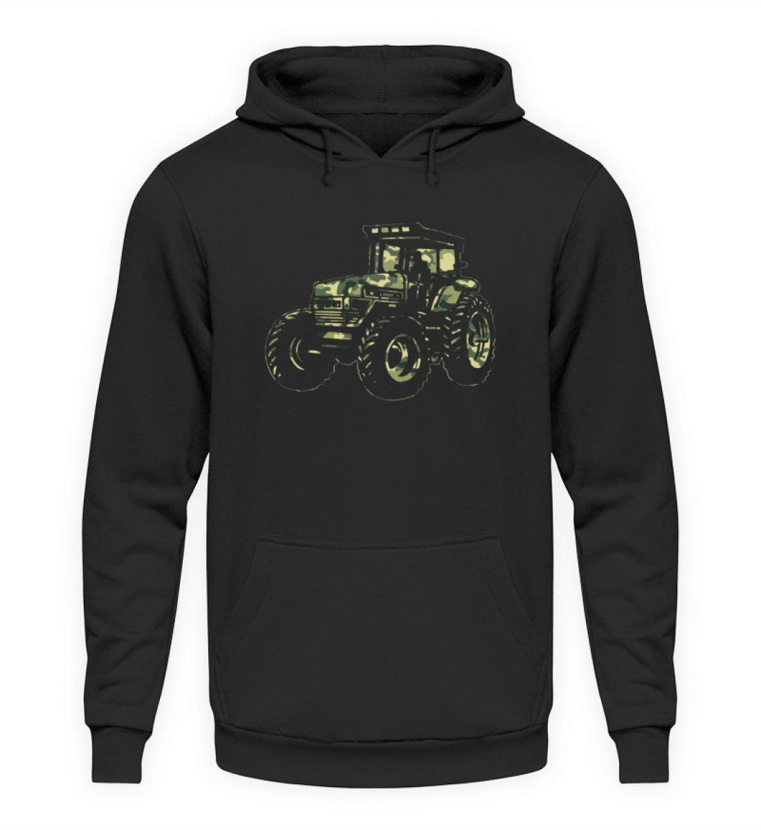 Traktor Camouflage · Unisex Kapuzenpullover Hoodie-Unisex Hoodie-Deep Black-XS-Agrarstarz