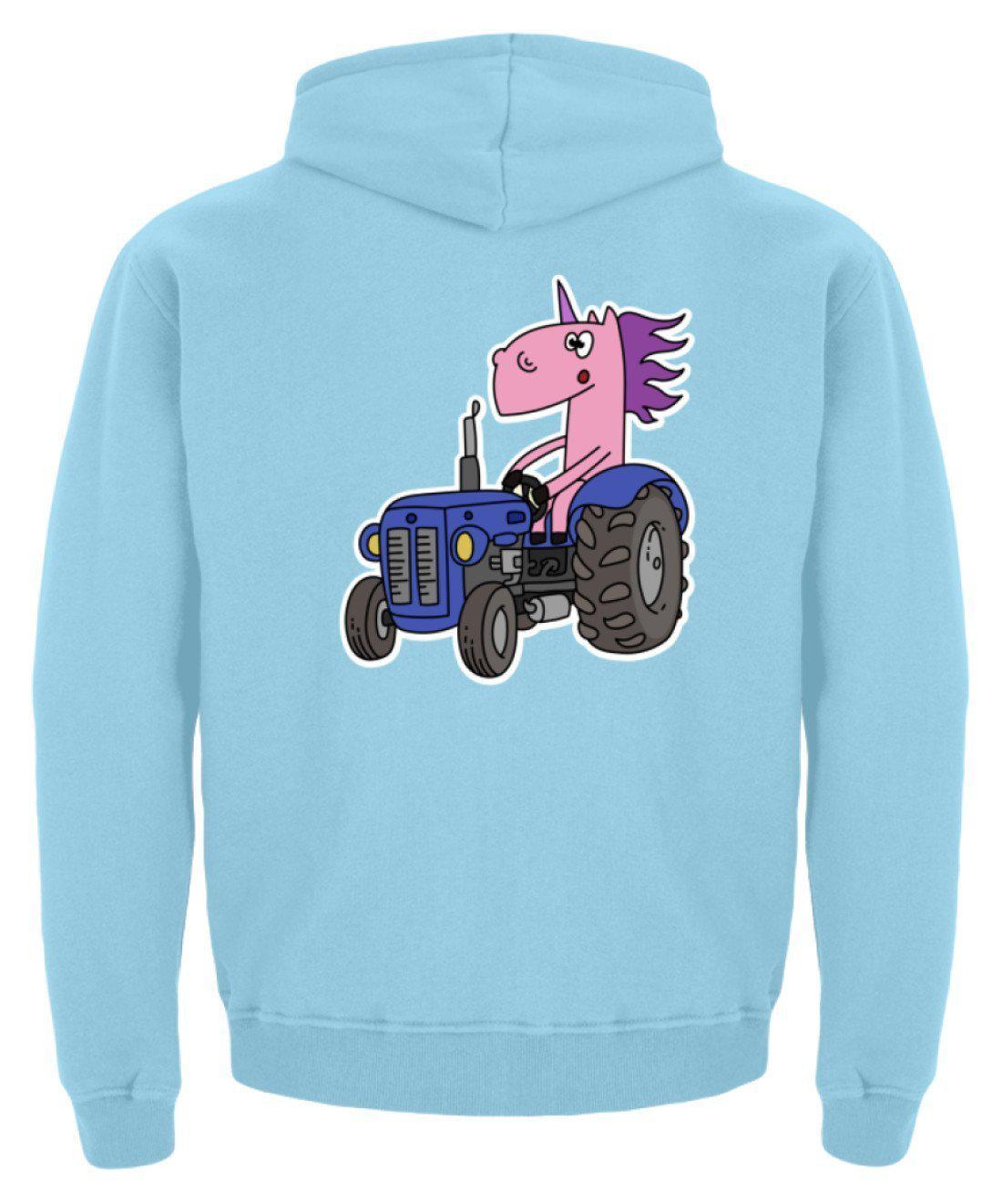 Traktor Einhorn Kinder Hoodie