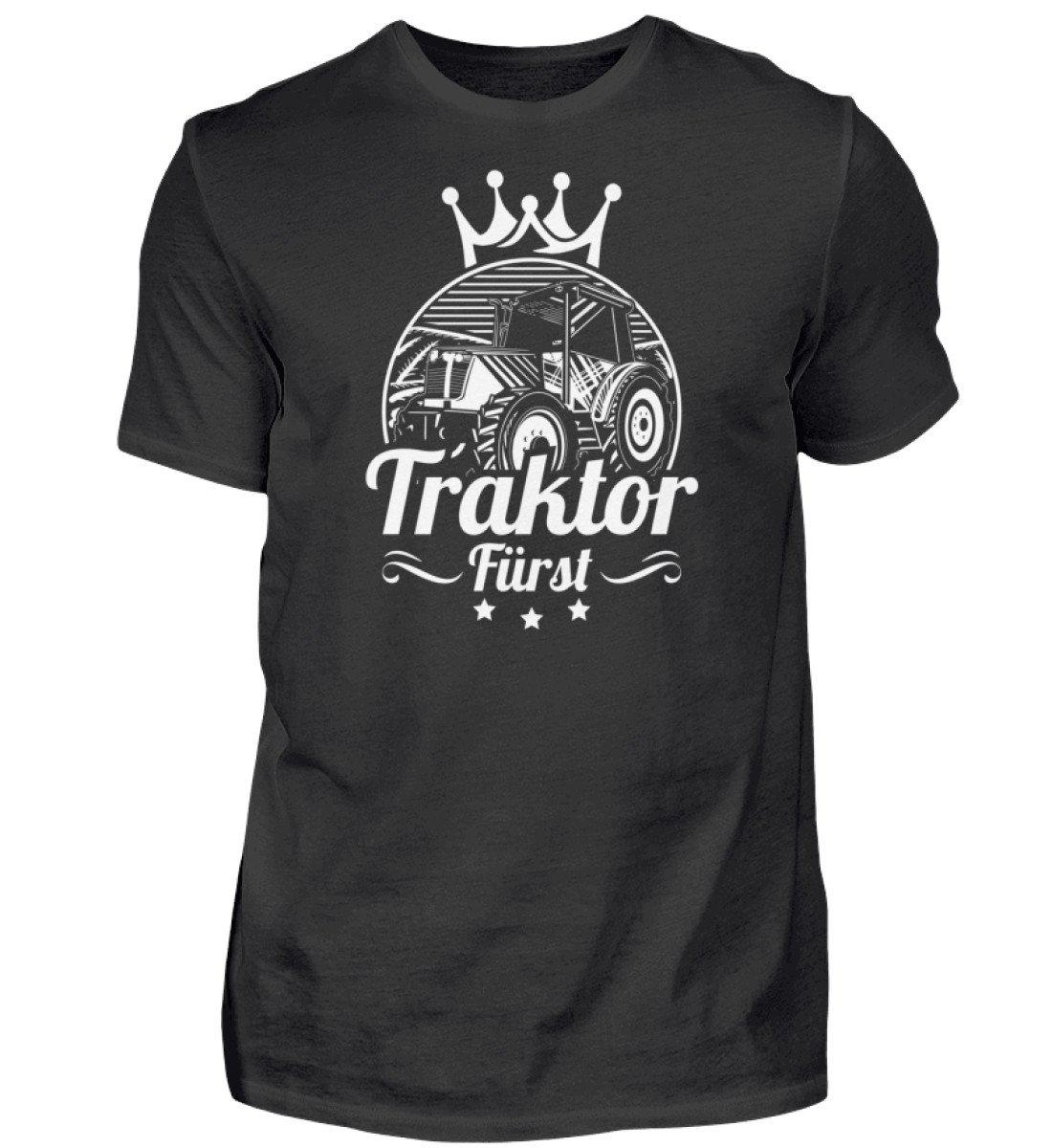 Traktor Fürst · Herren T-Shirt-Herren Basic T-Shirt-Black-S-Agrarstarz