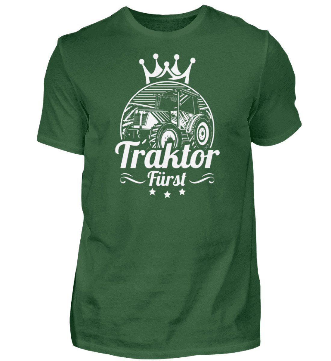 Traktor Fürst · Herren T-Shirt-Herren Basic T-Shirt-Bottle Green-S-Agrarstarz