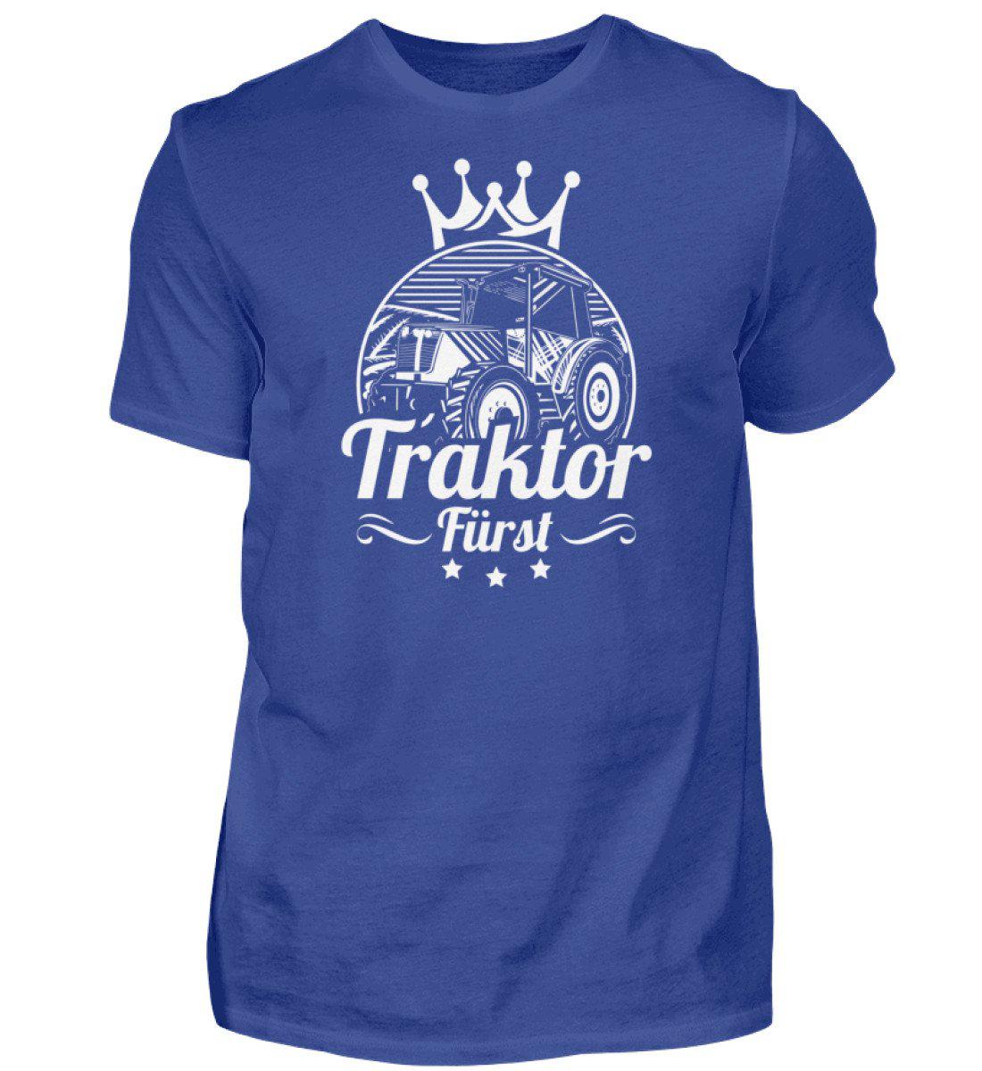 Traktor Fürst · Herren T-Shirt-Herren Basic T-Shirt-Royal Blue-S-Agrarstarz