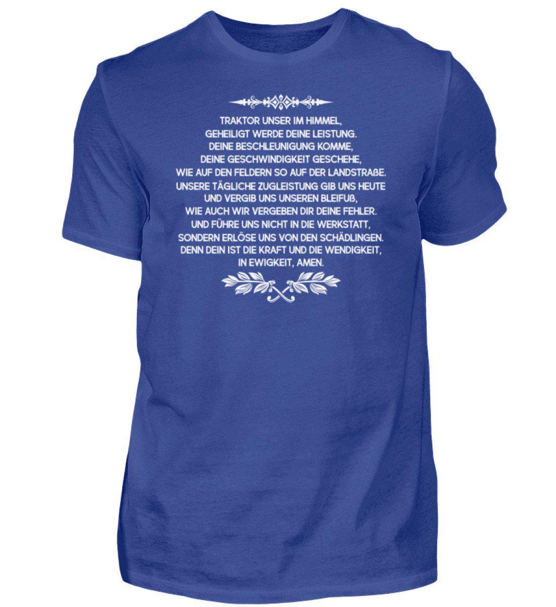 Traktor Gebet · Herren T-Shirt-Herren Basic T-Shirt-Royal Blue-S-Agrarstarz