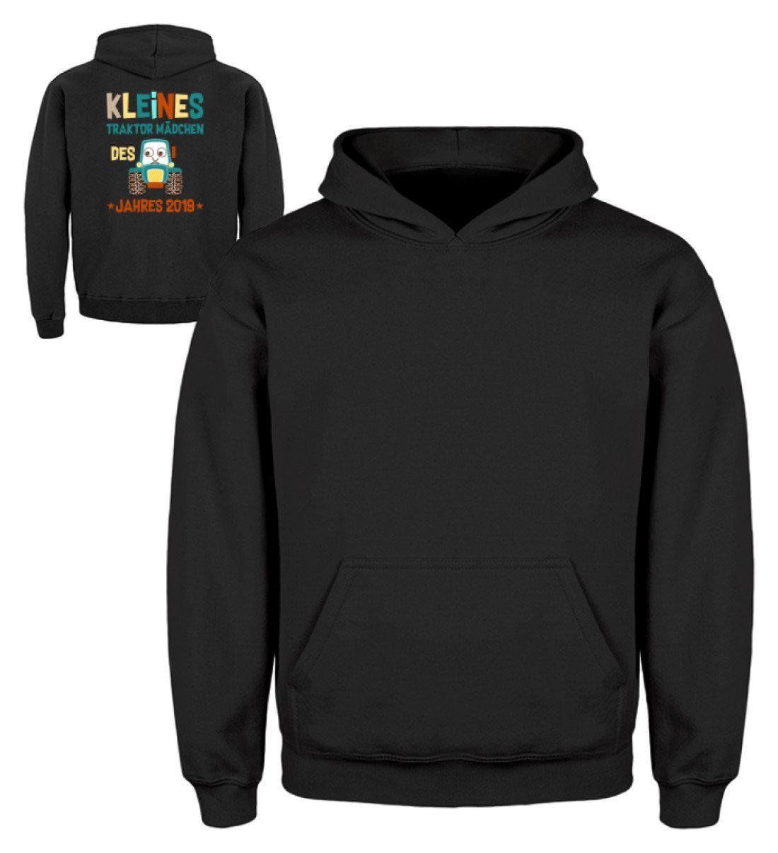 Traktor Mädchen 2019 · Kinder Kapuzenpullover Hoodie-Kinder Hoodie-Jet Black-3/4 (98/104)-Agrarstarz