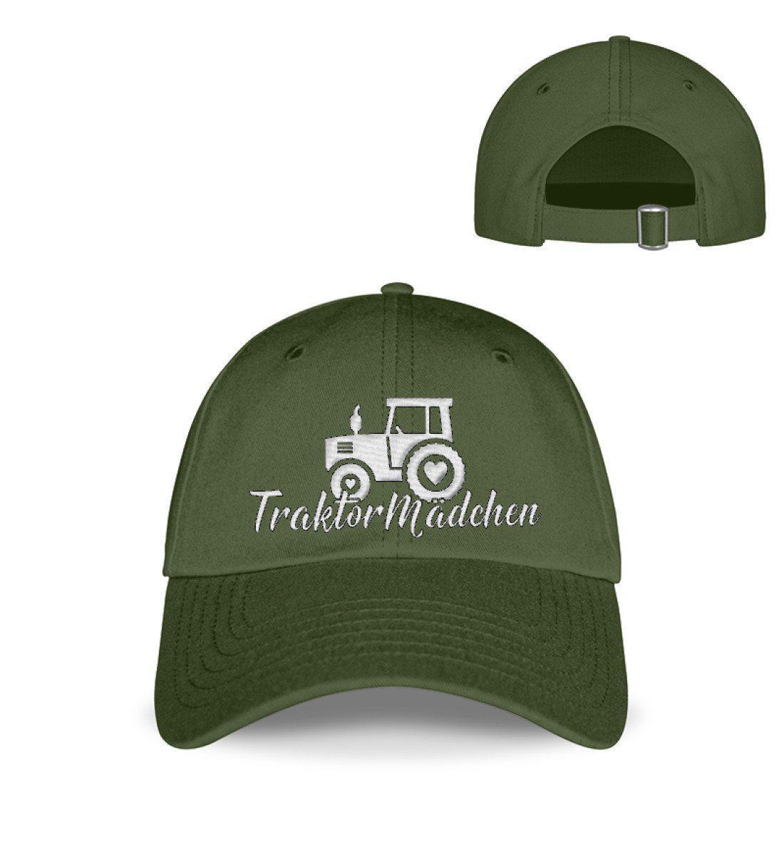 Traktor Mädchen · Kappe-Baseball Cap mit Stick-City Green-Einheitsgröße-Agrarstarz