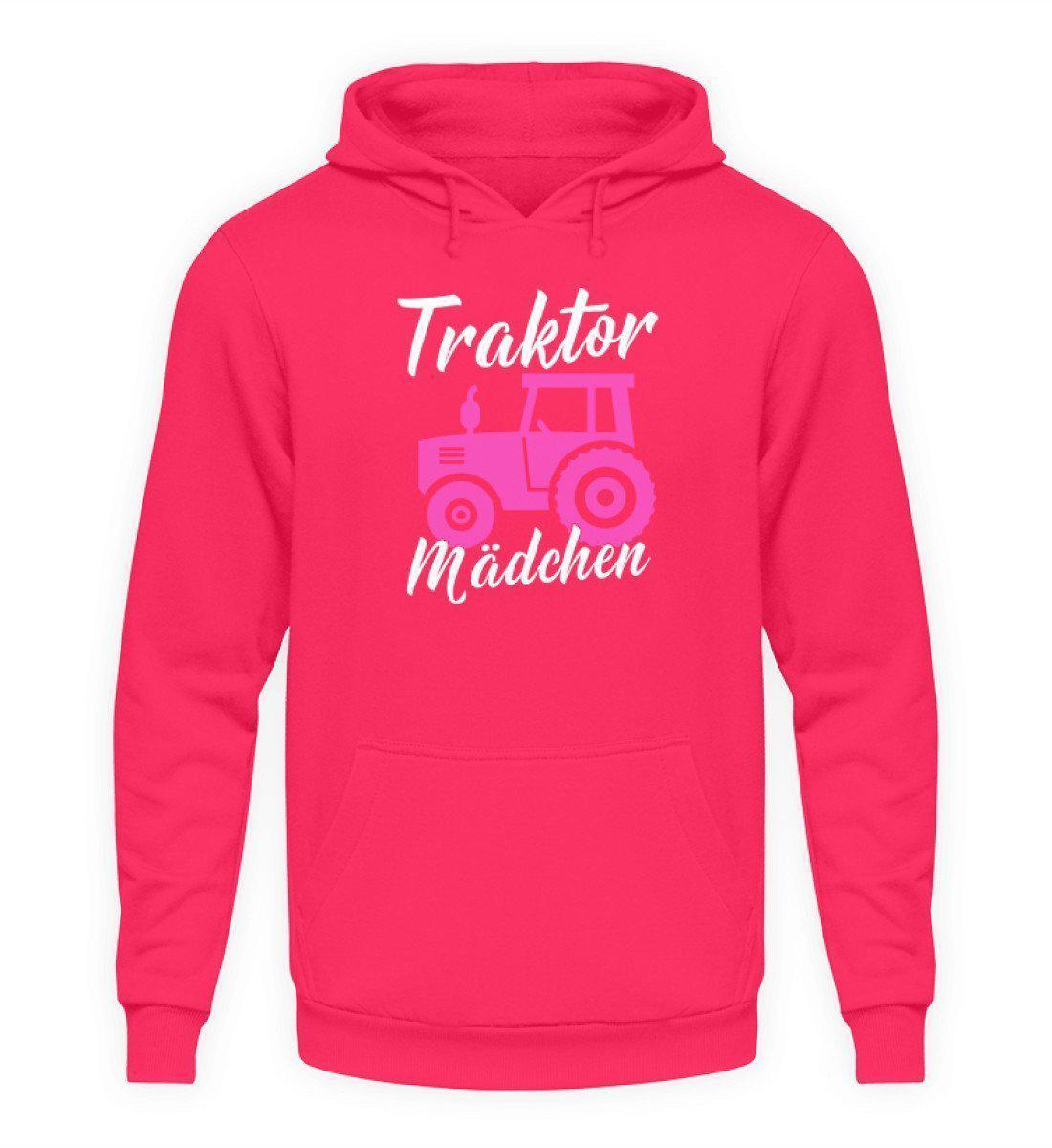 Traktor Mädchen · Unisex Kapuzenpullover Hoodie-Unisex Hoodie-Hot Pink-L-Agrarstarz