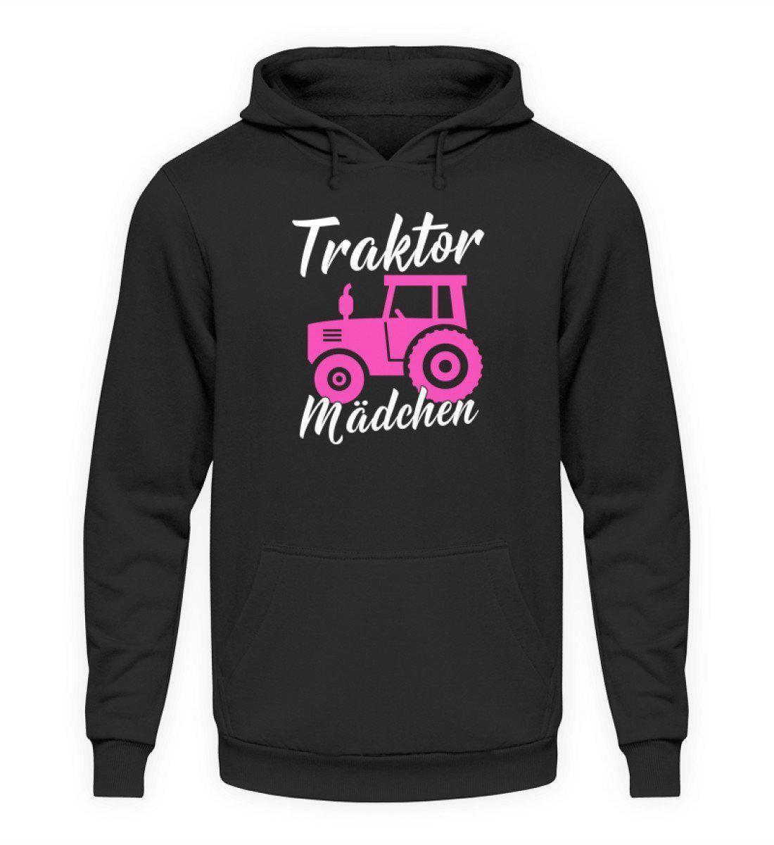 Traktor Mädchen · Unisex Kapuzenpullover Hoodie-Unisex Hoodie-Jet Black-L-Agrarstarz