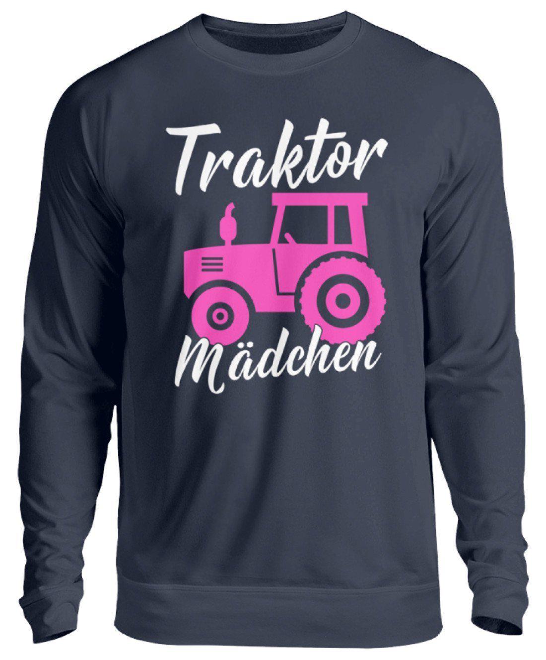 Traktor Mädchen · Unisex Sweatshirt Pullover-Unisex Sweatshirt-Oxford Navy-S-Agrarstarz