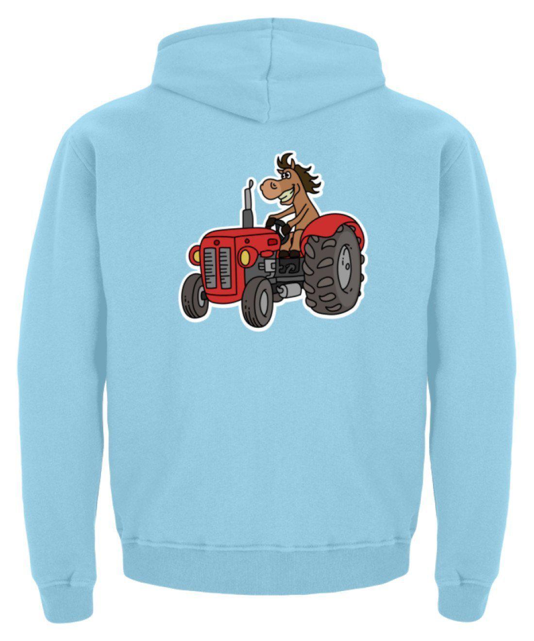 Traktor Pferd · Kinder Kapuzenpullover Hoodie-Kinder Hoodie-Agrarstarz