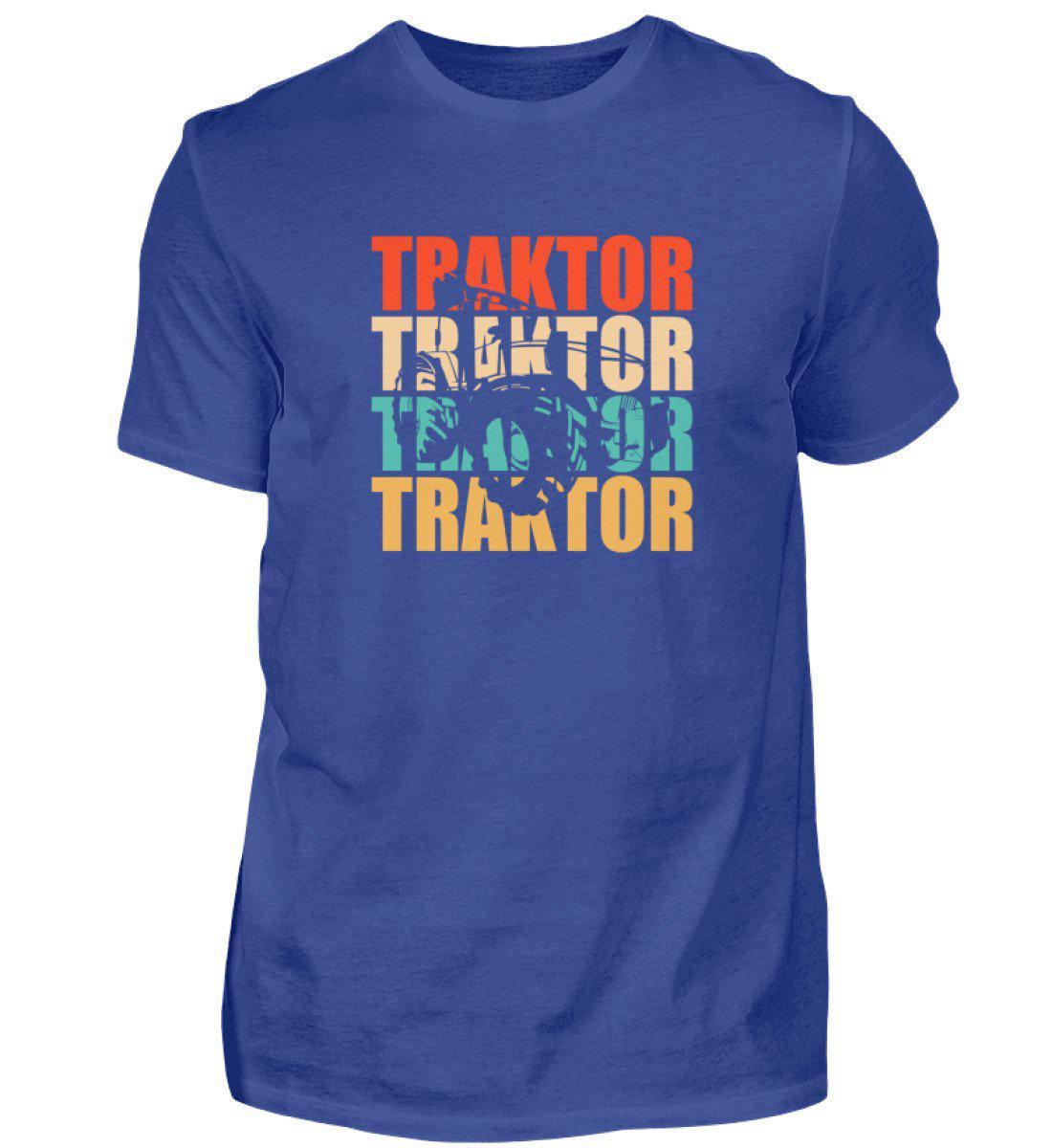 Traktor Retro · Herren T-Shirt-Herren Basic T-Shirt-Royal Blue-S-Agrarstarz