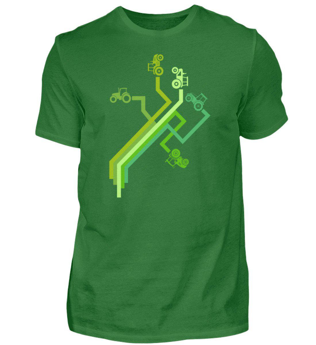 Traktor Wege · Herren T-Shirt-Herren Basic T-Shirt-Agrarstarz