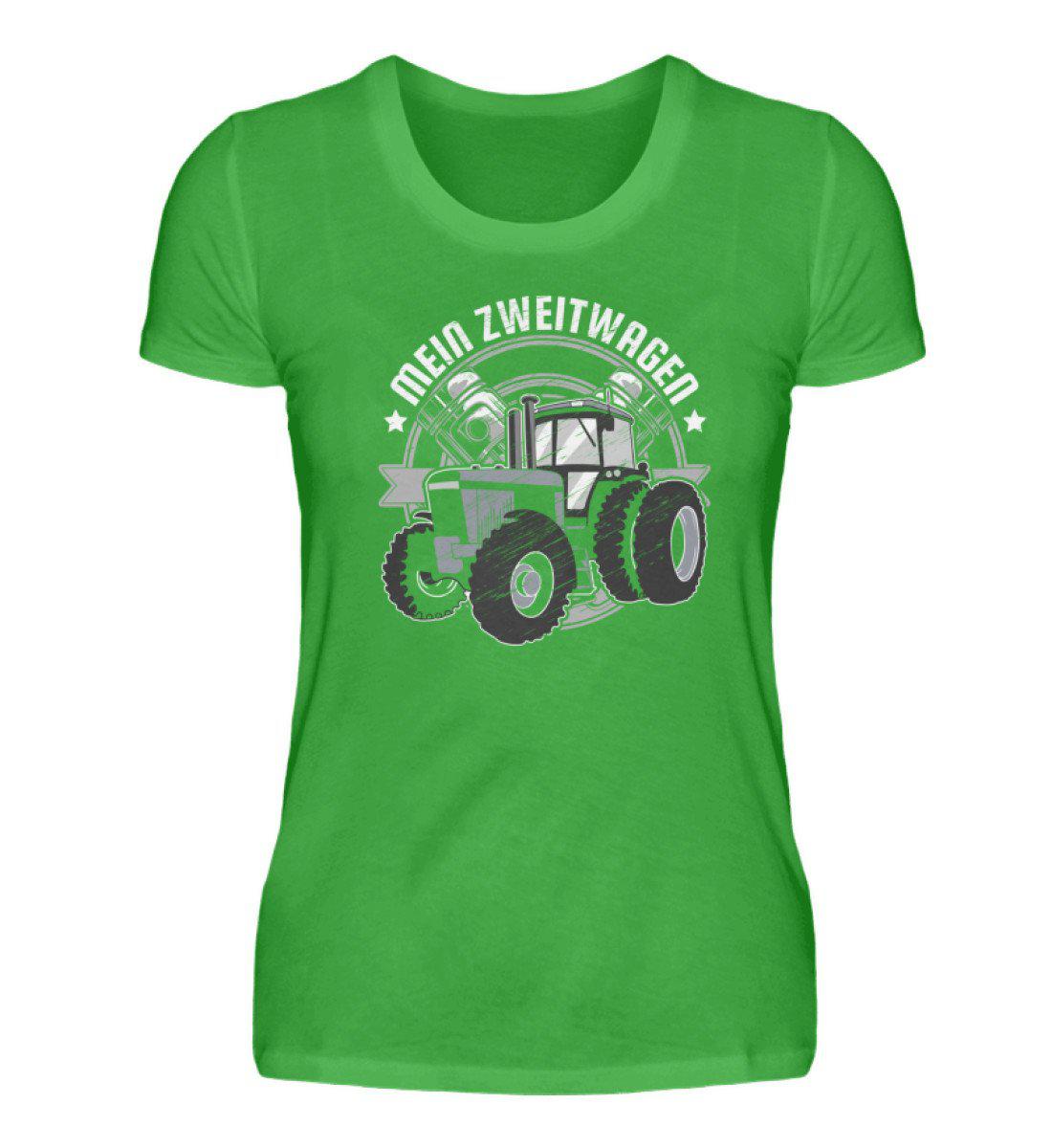 Traktor Zweitwagen · Damen T-Shirt-Damen Basic T-Shirt-Green Apple-S-Agrarstarz