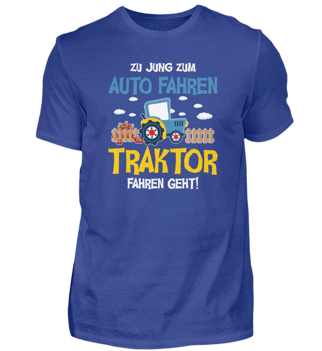 Traktor fahren geht · Herren T-Shirt-Herren Basic T-Shirt-Royal Blue-S-Agrarstarz