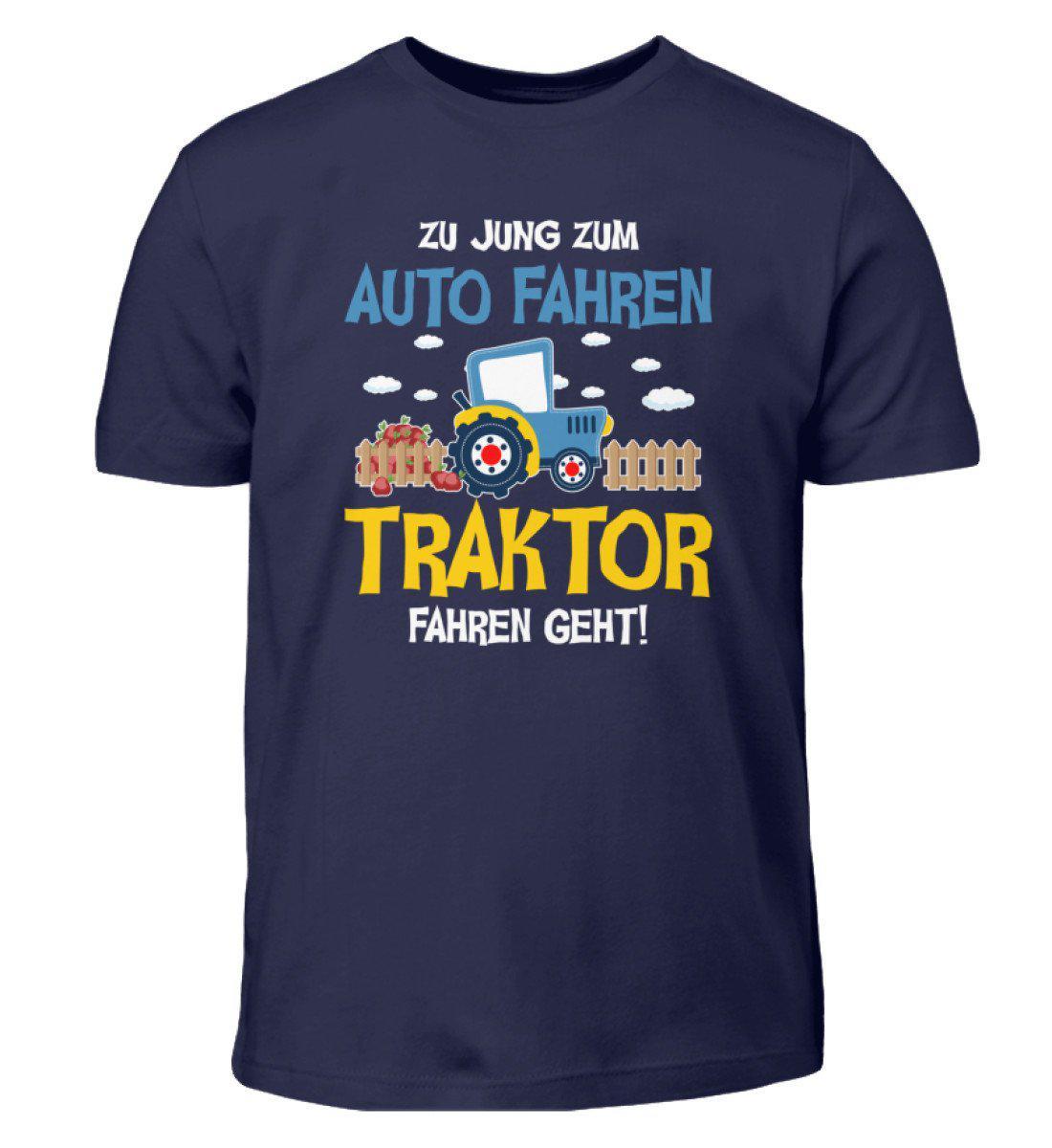 Traktor fahren geht · Kinder T-Shirt-Kinder T-Shirt-Navy-3/4 (98/104)-Agrarstarz