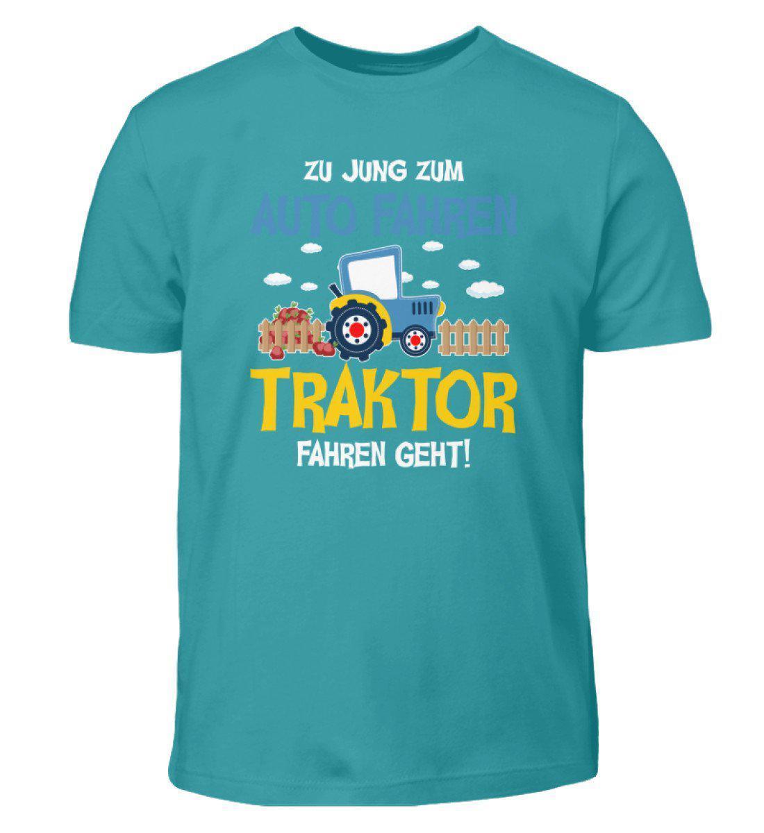 Traktor fahren geht · Kinder T-Shirt-Kinder T-Shirt-Swimming Pool-3/4 (98/104)-Agrarstarz