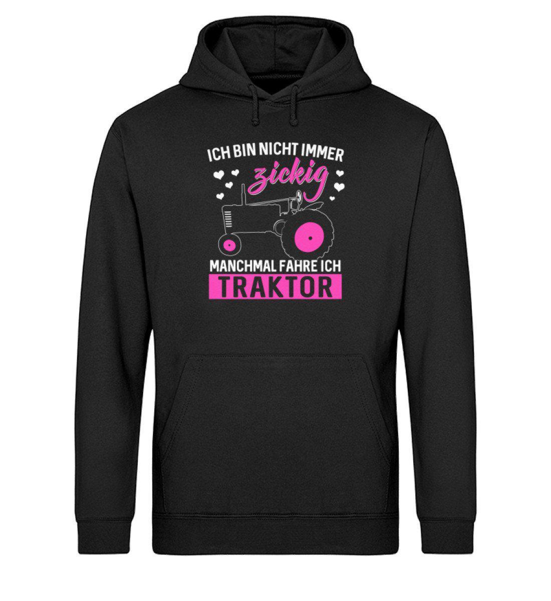 Traktor fahren zickig · Unisex Organic Hoodie-Drummer Hoodie ST/ST-Black-XS-Agrarstarz