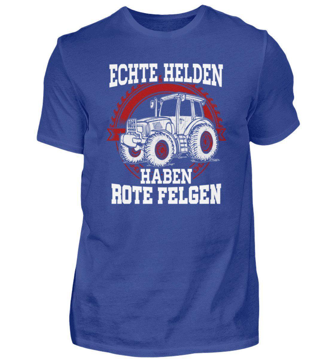 Traktor rote Felgen · Herren T-Shirt-Herren Basic T-Shirt-Royal Blue-S-Agrarstarz